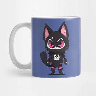 skull neko Mug